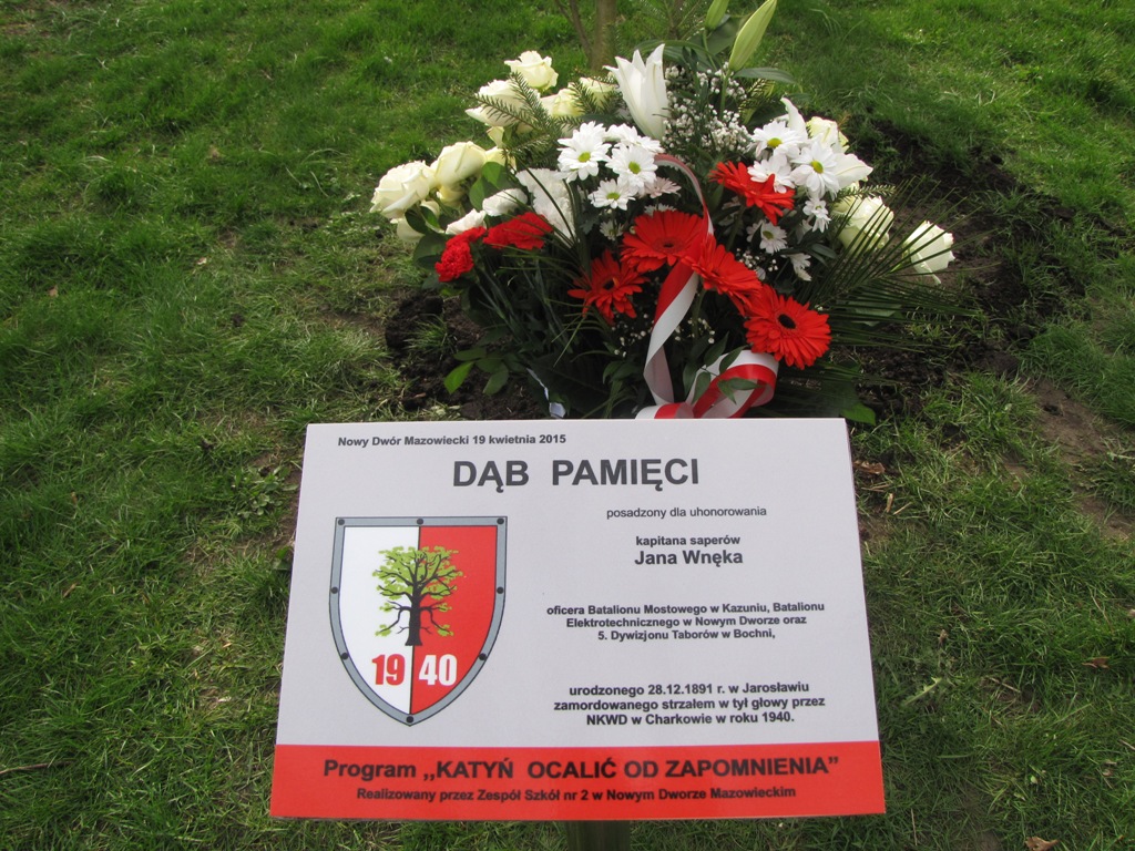 Dąb Pamięci 2015