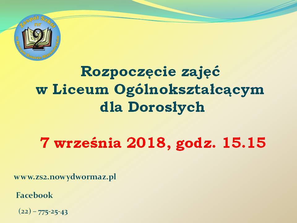 Rozpoczcie zaj LOdD 018