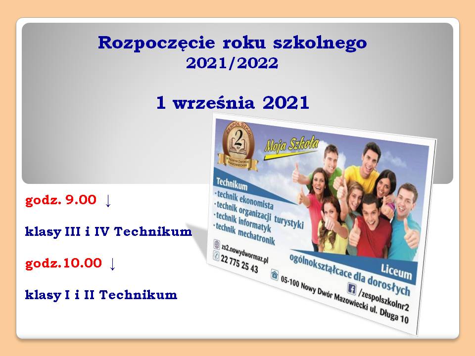 2021 Rozpoczcie roku