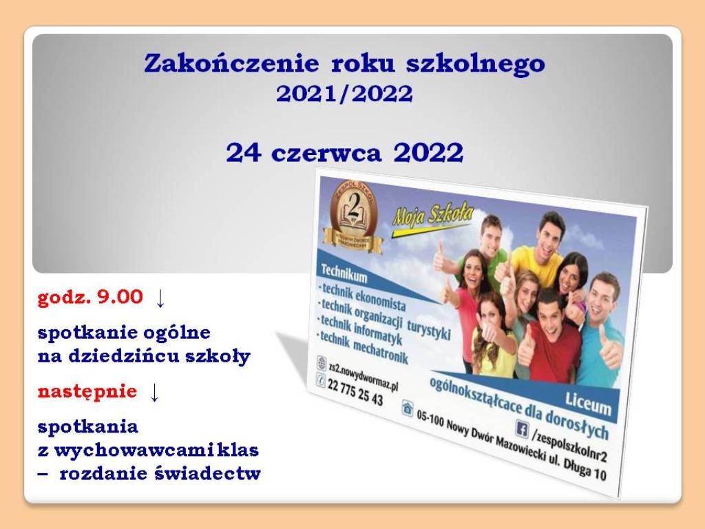 2022 zakoczenie roku