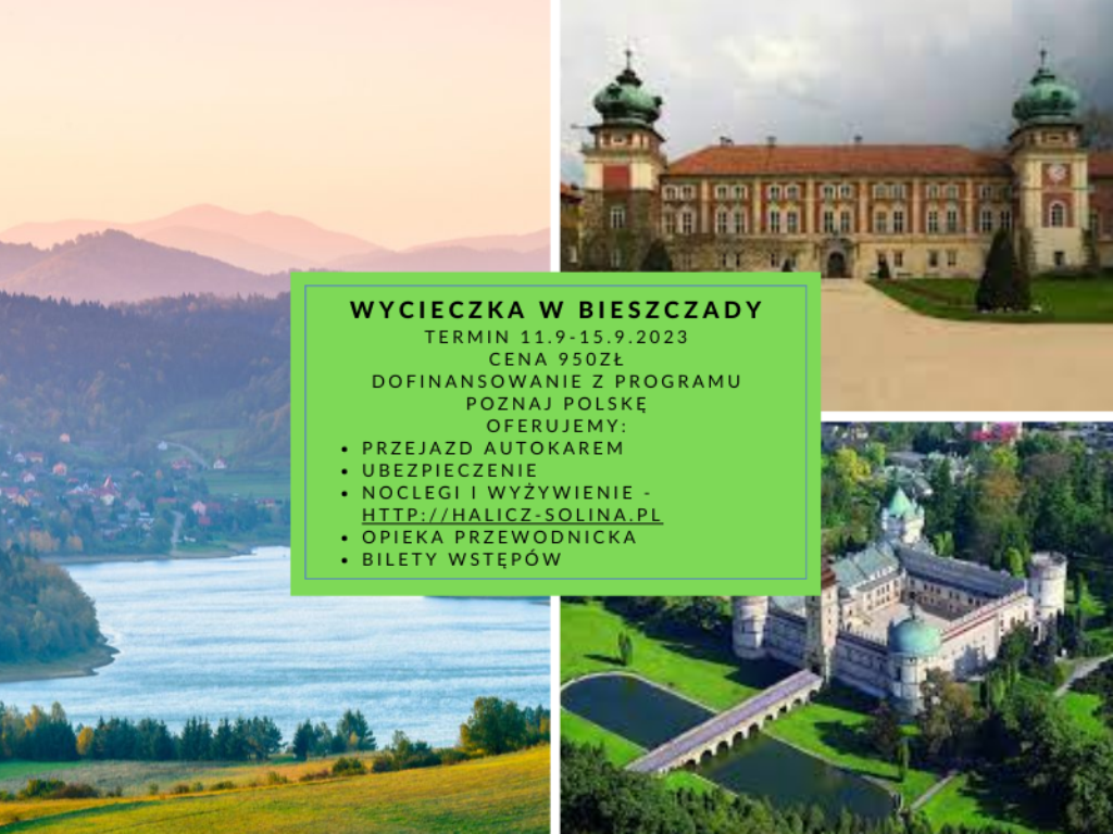 Wycieczka w Bieszczady