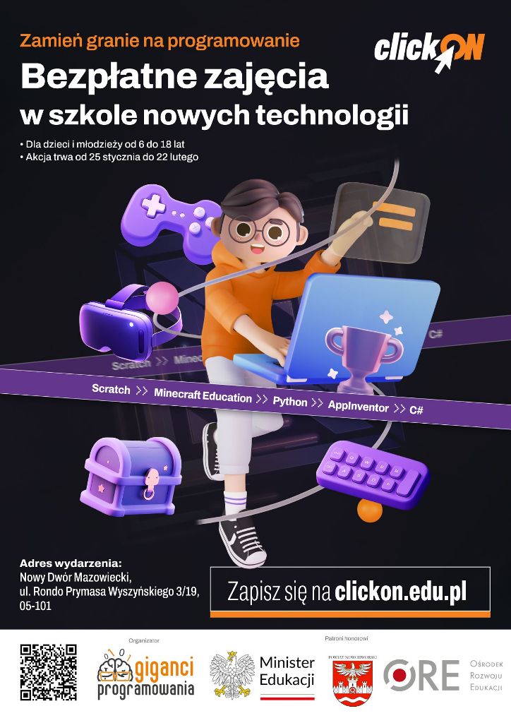 “Zamień granie na programowanie”